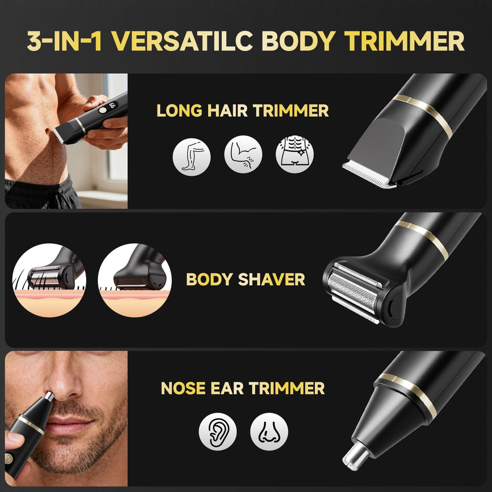 La tiovara cabezal intercambiable facilita usos corporales variados como barba y cuerpo.