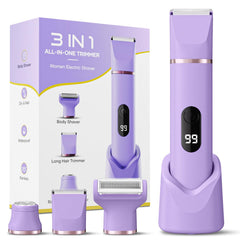 Tiovara recortadora cuerpo bikini inalámbrica, útil para contornear líneas con comodidad.