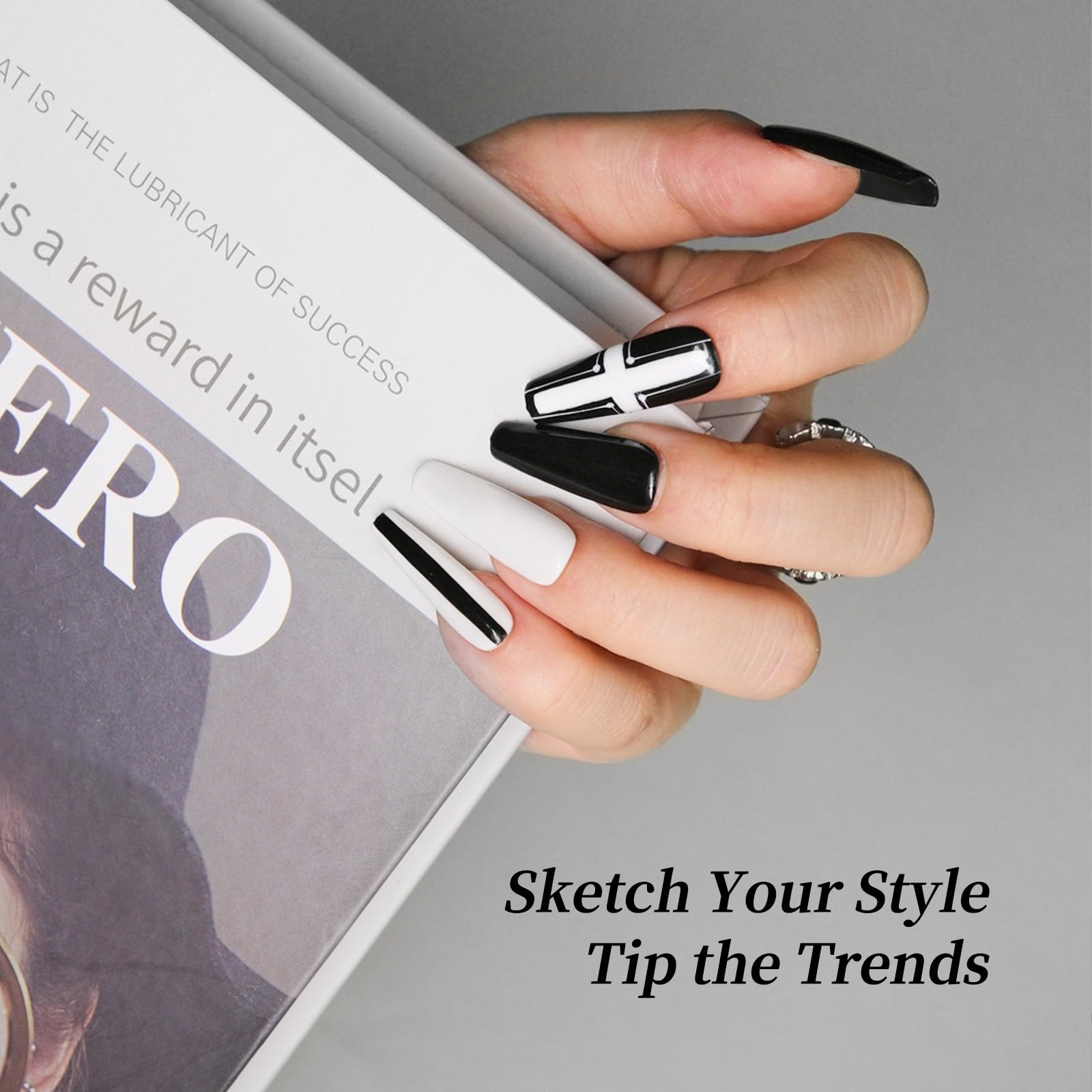 Tipsketch punteado 03 mm para acentos decorativos en uñas.