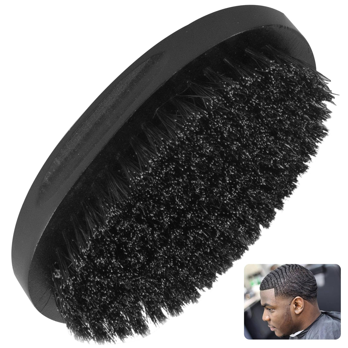 Tipuuz cepillo de olas curvadas con cerdas de jabalí firmes para ondas duraderas.