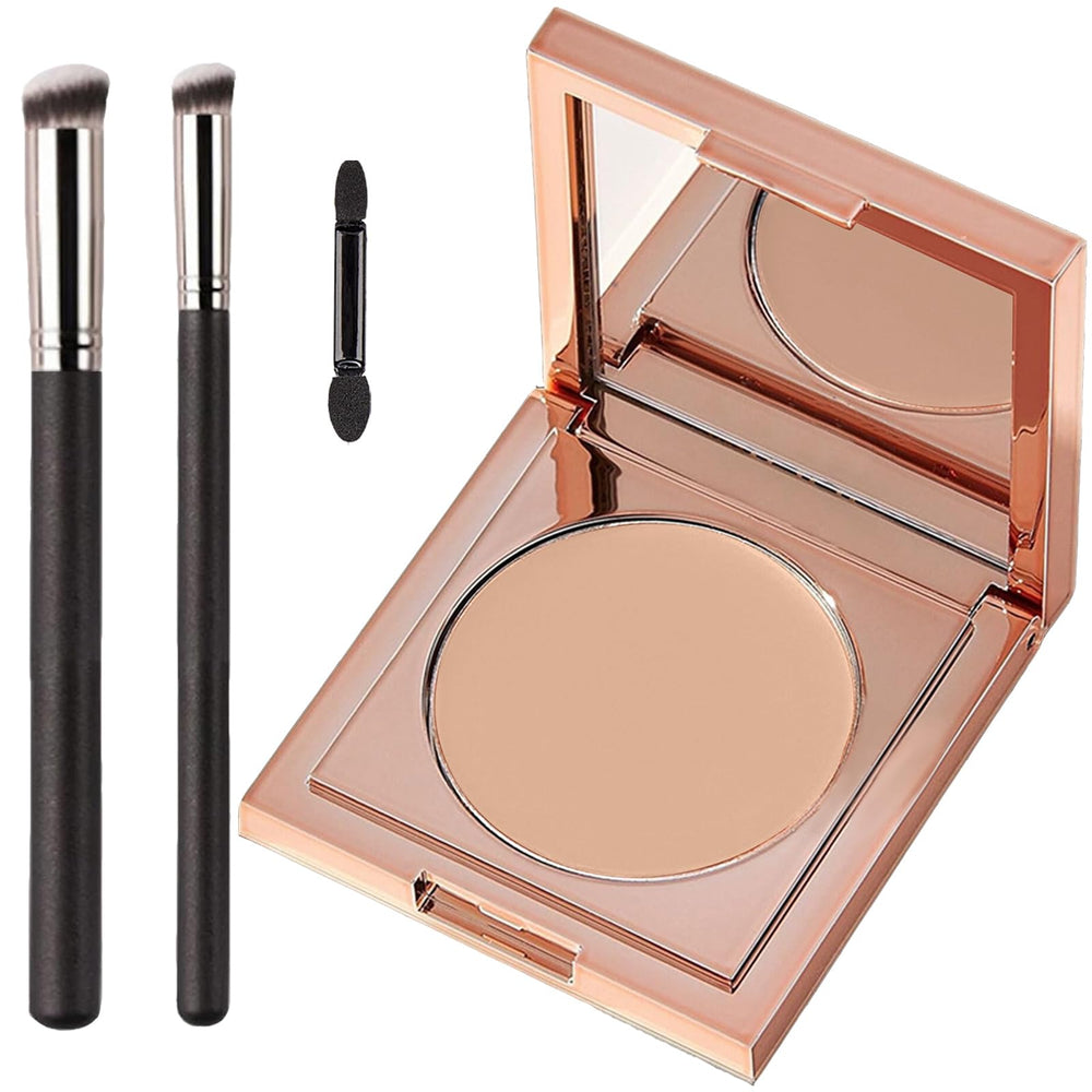 TIRDET Corrector CC de Arcilla para ojos, cubre ojeras con hidratación suave.