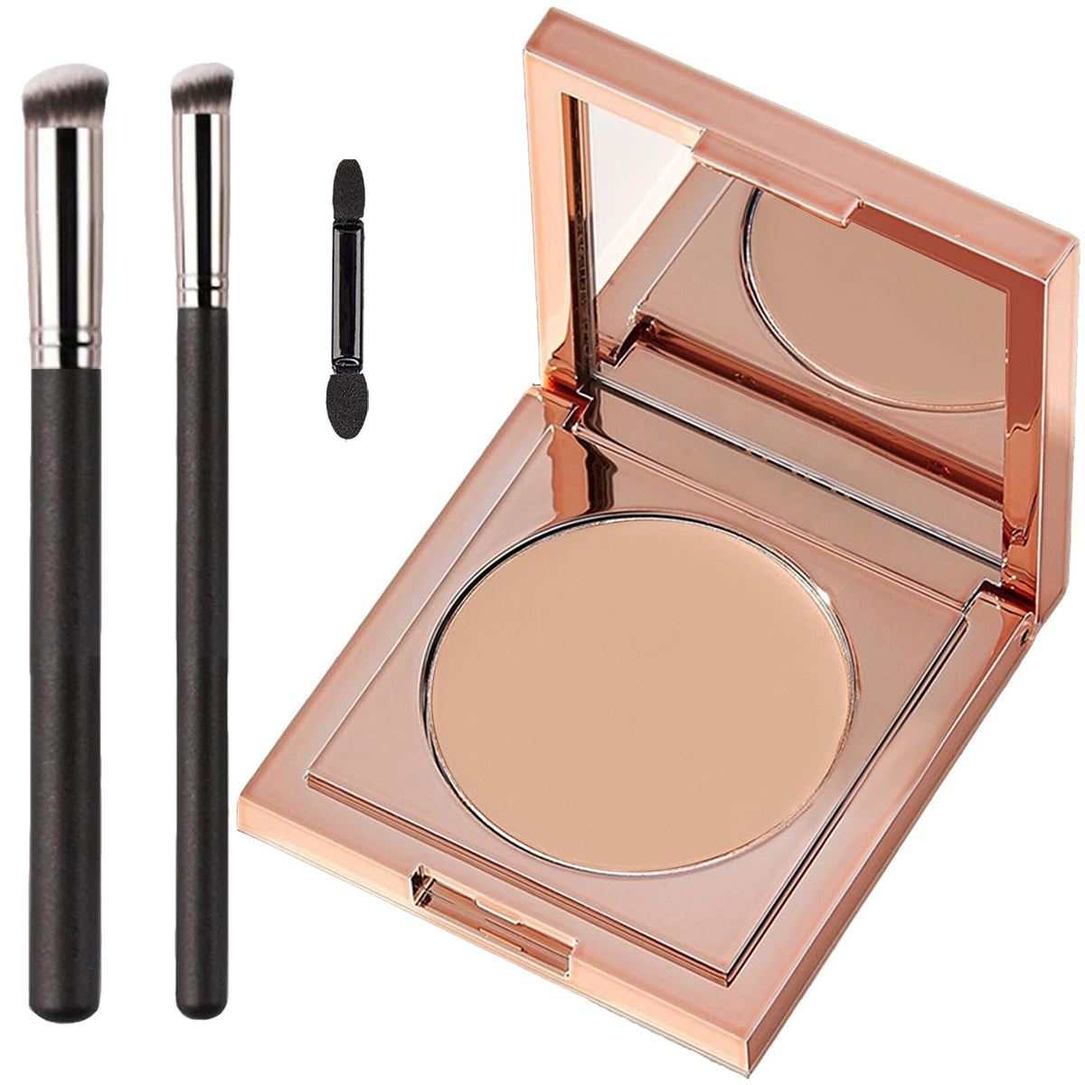 TIRDET Corrector CC de Arcilla para ojos, cubre ojeras con hidratación suave.