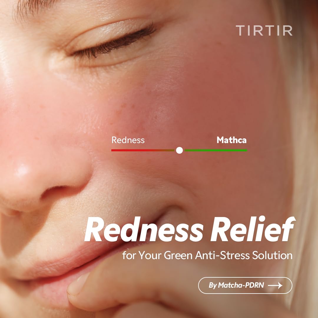 TIRTIR Matcha PDRN tónico aplicación diaria para piel equilibrada y suave