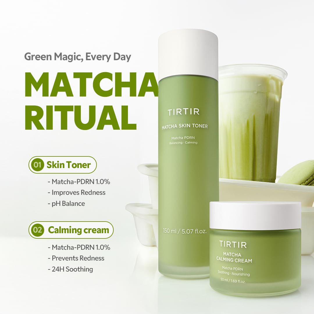 TIRTIR Matcha PDRN ritual de hidratación diario