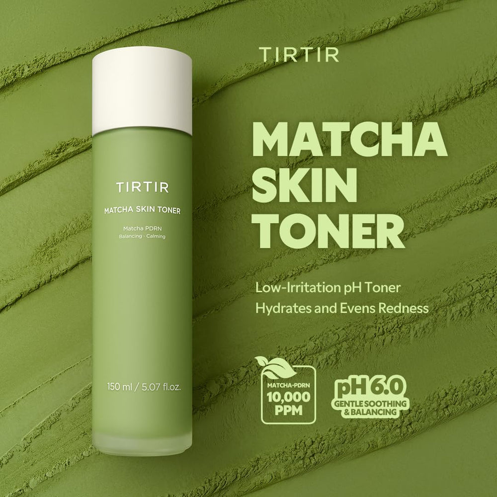 TIRTIR Matcha PDRN tónico textura hidratante para hidratación instantánea