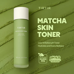 TIRTIR Matcha PDRN tónico textura hidratante para hidratación instantánea