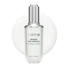 TIRTIR ampolla leche ceramica, hidratación intensa para piel suave y luminosa