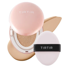 TIRTIR fond de teint cushion rose, application fluide pour teint uniforme et lumineux