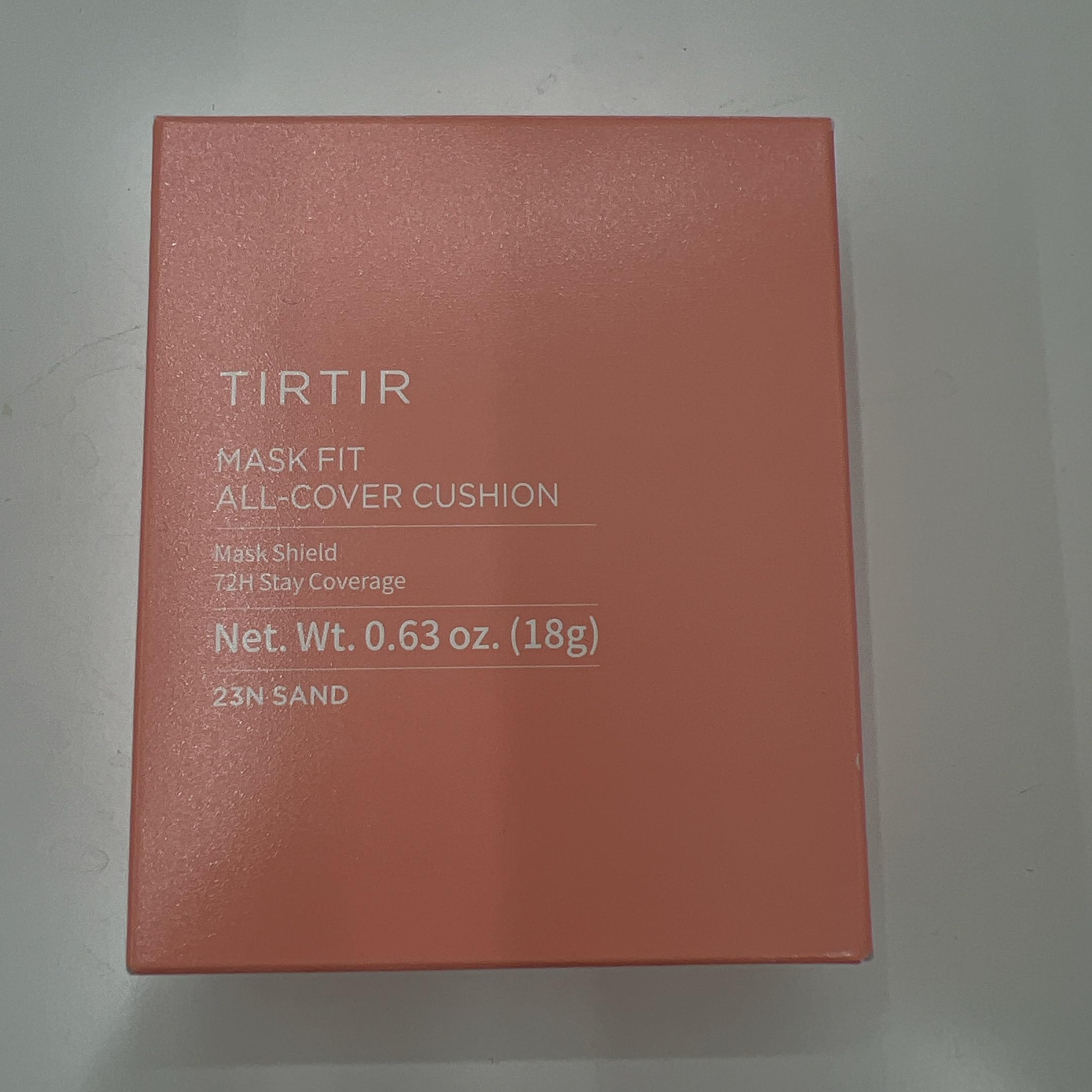 Texture légère du cushion TIRTIR rose, sensation zéro lourdeur