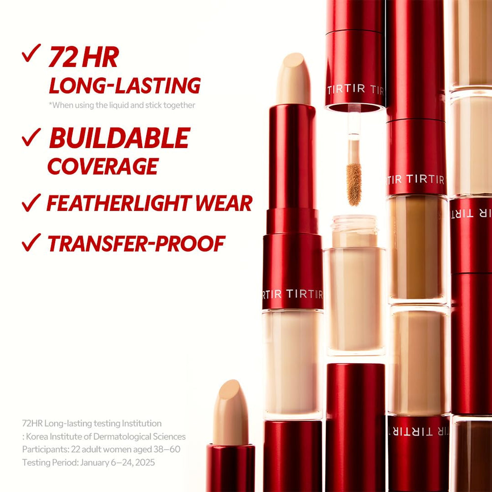 Concealer Glide&Hide acabado hidratante en piel