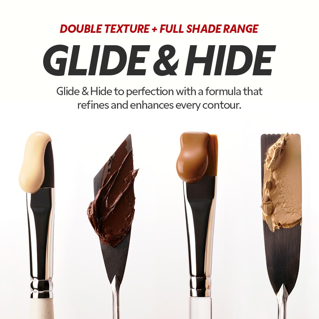 Concealer Glide&Hide difuminado para destacar contornos
