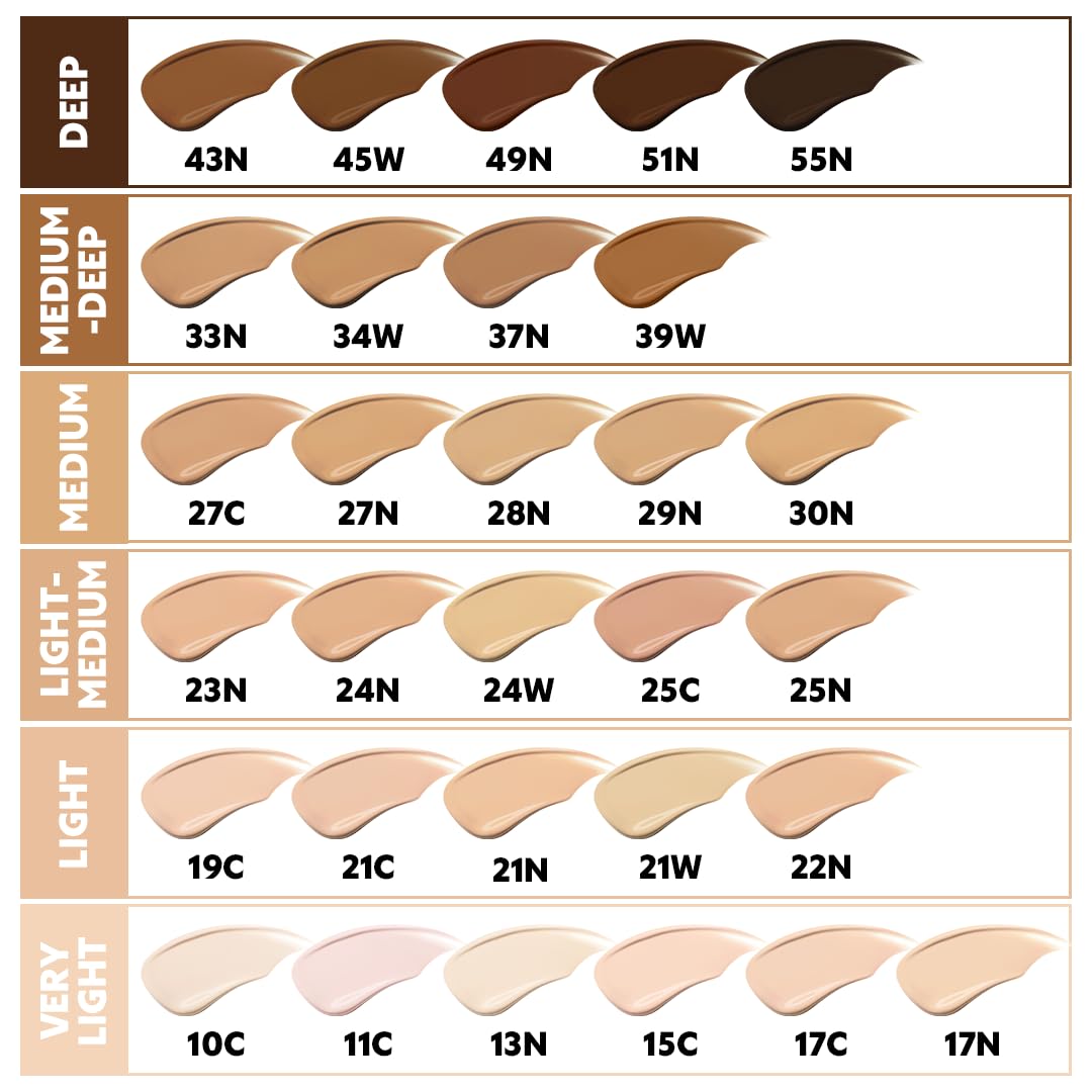 Textura semimate ligera que se siente natural en la piel