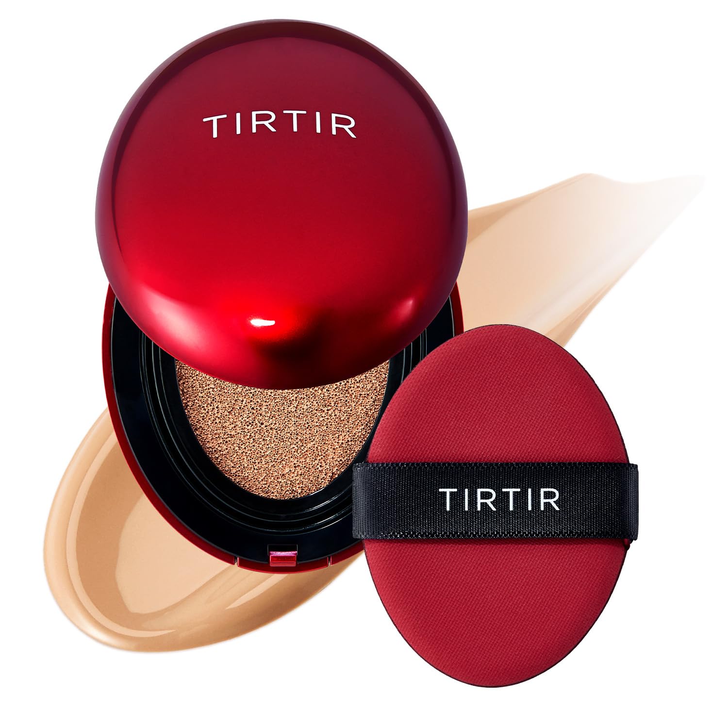 TIRTIR Mask Fit Red Cushion en bote compacto para cobertura duradera