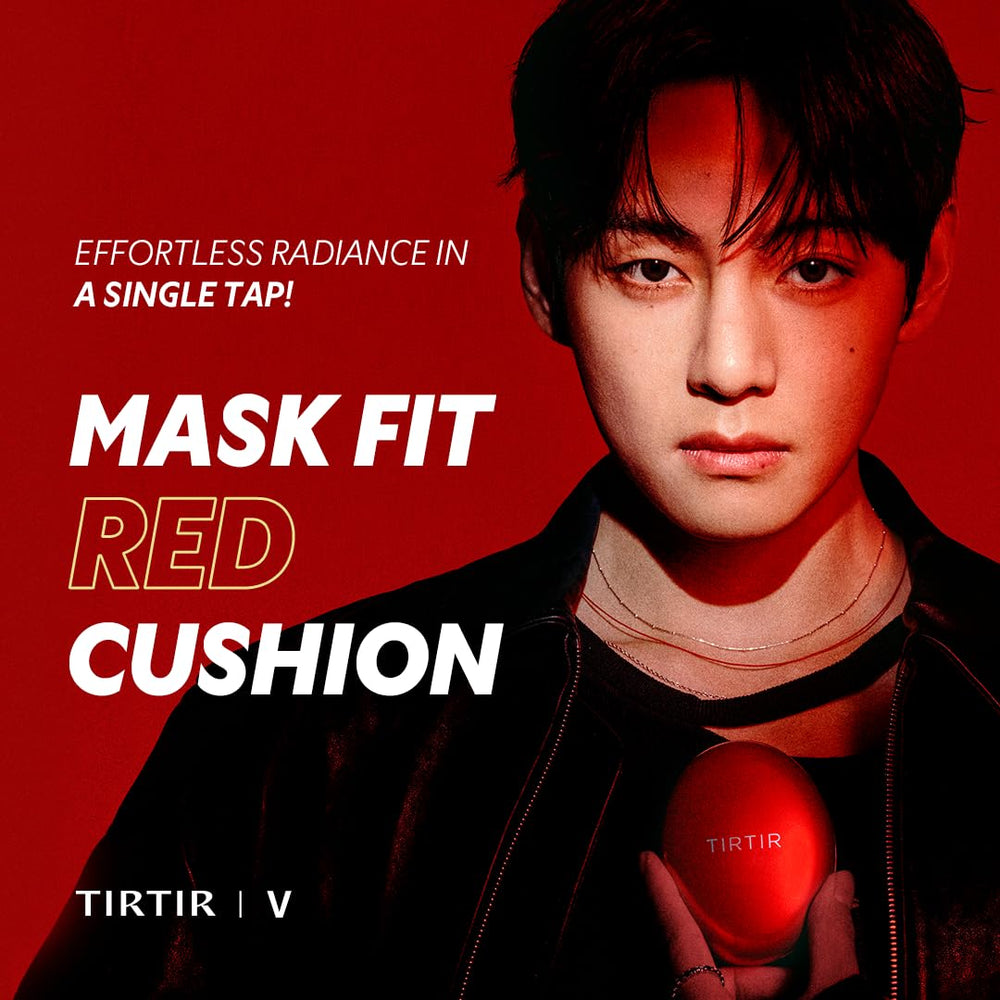 TIRTIR Mask Fit Red Cushion ofrece cobertura media para piel natural.