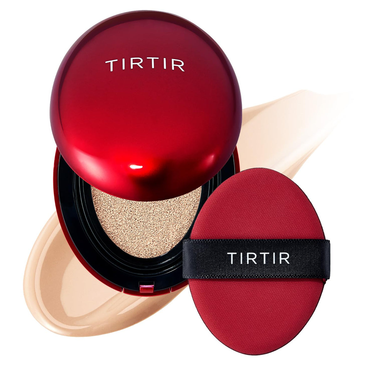 TIRTIR Mask Fit Red Cushion, cobertura-media para un acabado natural y uniforme.