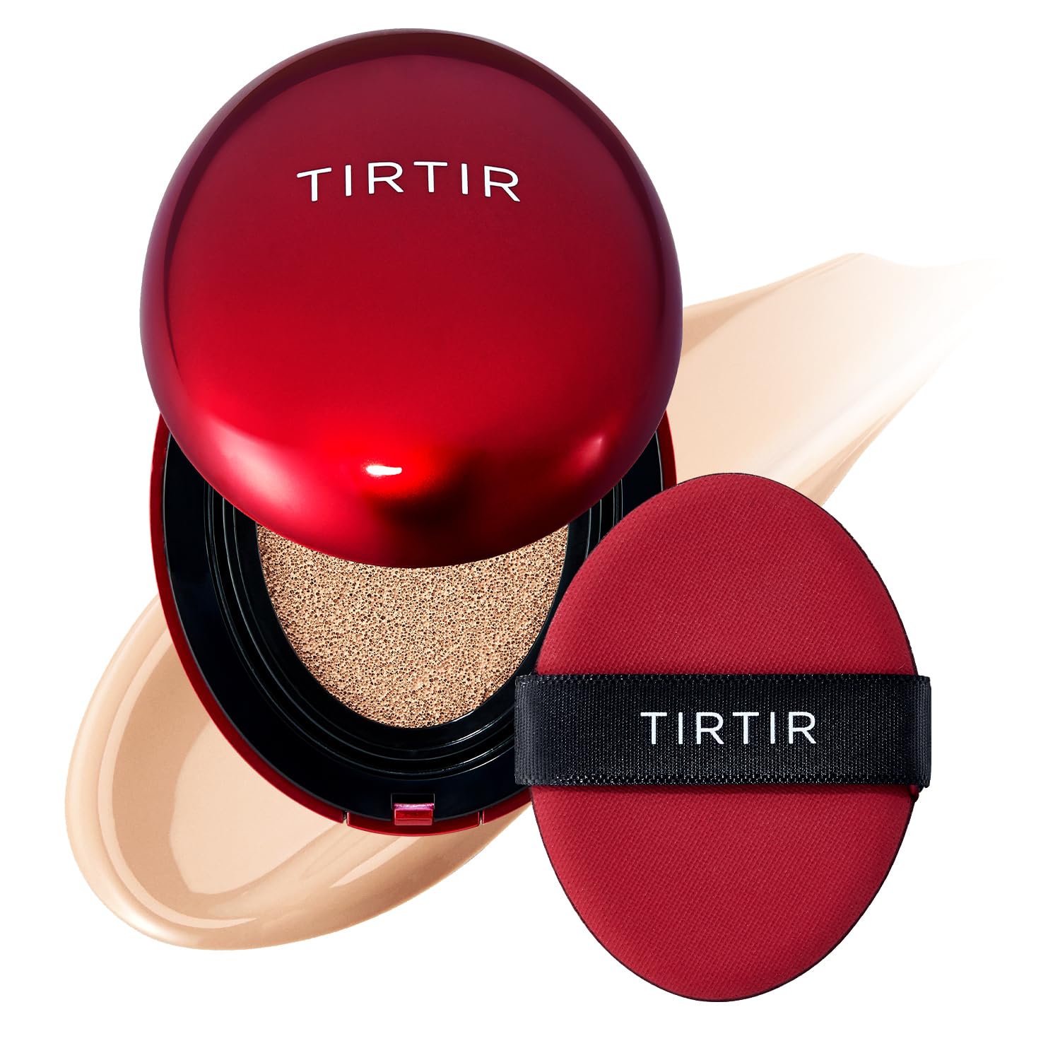 TIRTIR Mask Fit Red Cushion envase marfil con cobertura natural duradera