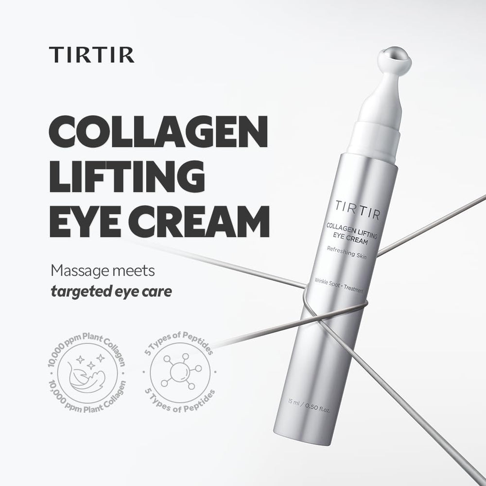 Crème yeux TIRTIR – traitement des traces de rides localisées.