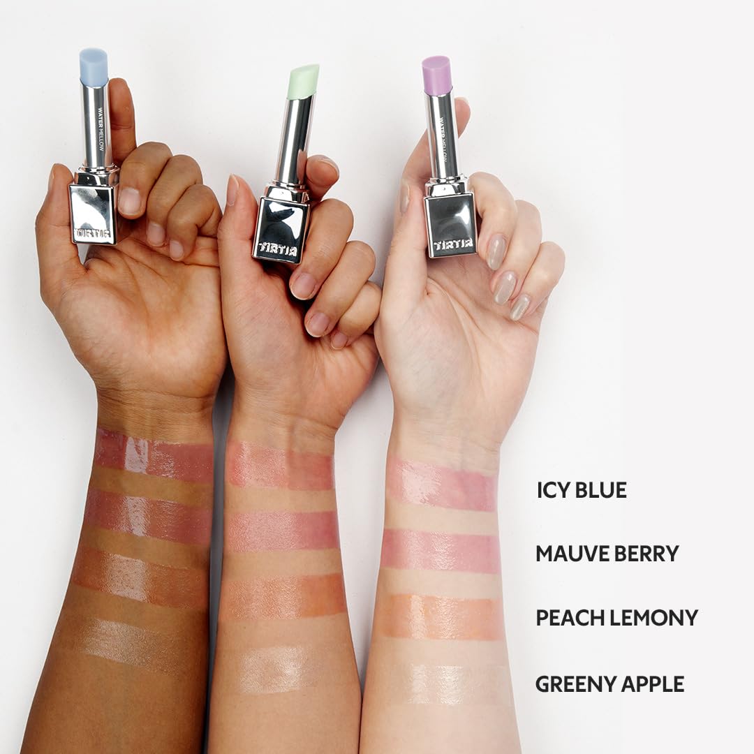 Hidratación prolongada para labios con Water Mellow.