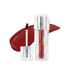 TIRTIR Waterism Cassis Plum brillo labial en envase compacto para retoques diarios.
