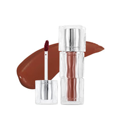 TIRTIR Waterism Honey Nut mini brillo labial con color natural y acabado brillante.