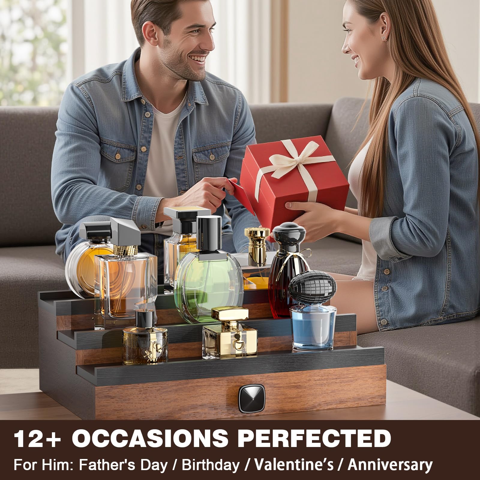 TIRYIUOU range-accessoires: solution tout-en-un pour parfums et bijoux.