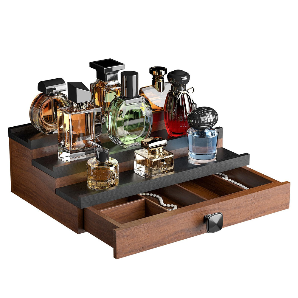 TIRYIUOU organiseur-cologne-homme-tiroir: tiroir dédié pour montres et bijoux.