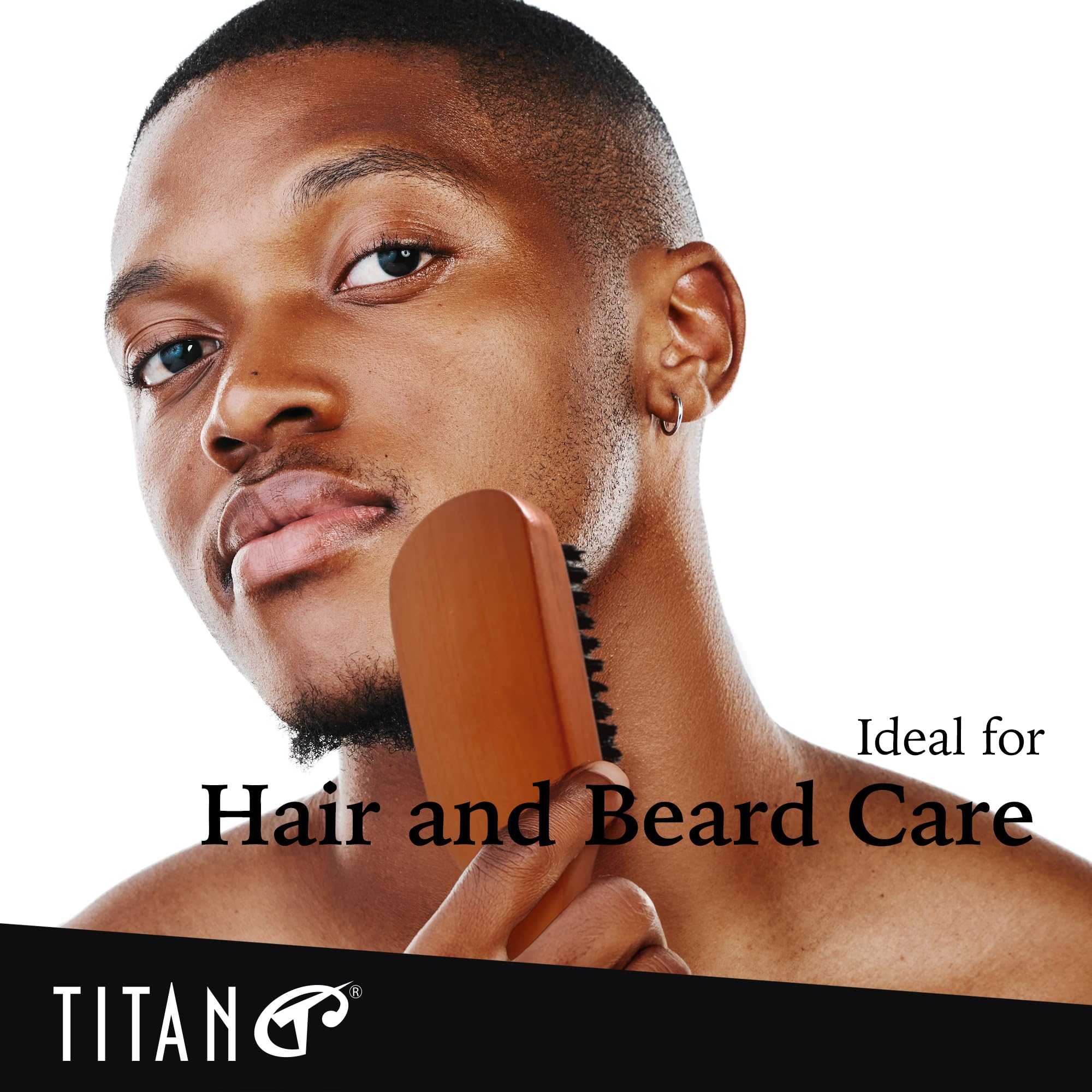 Titan Club Wave Brush cuidado del cuero cabelludo y cabello