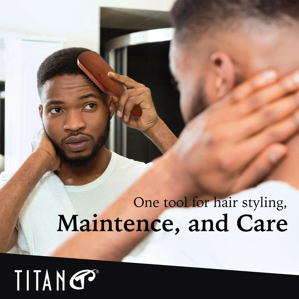 Titan Club Wave Brush uso diario en gimnasio