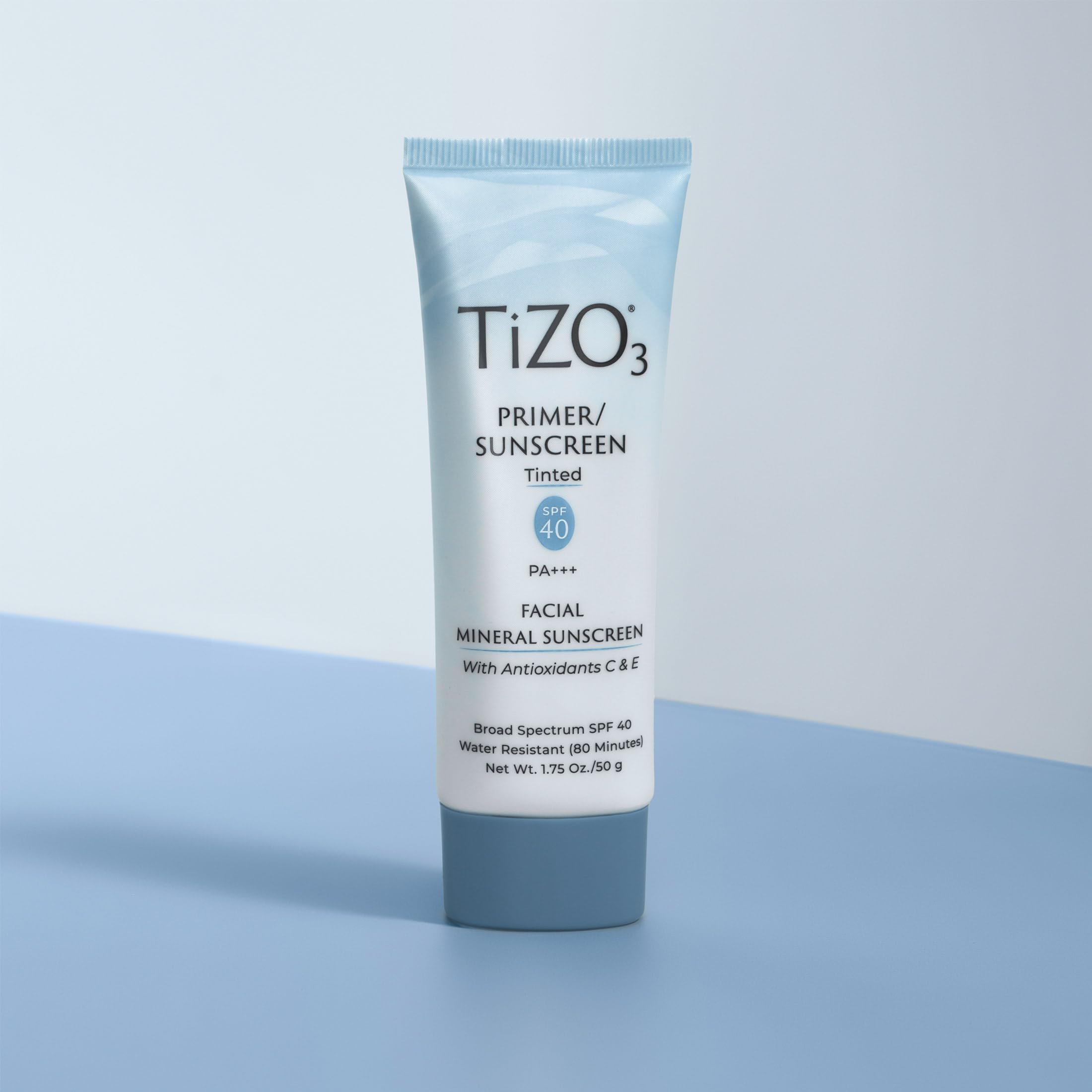 TiZO3 resistencia al agua 80 minutos; protección estable al exterior.