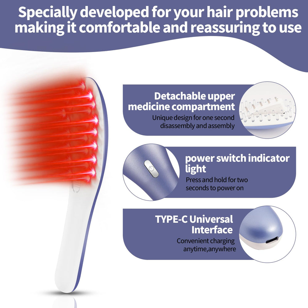 Tkcsoi LaserComb-001 uso semanal recomendado para cabello