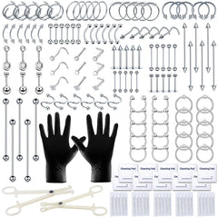Kit TKKUY de perforación con 153 piezas en caja, opción completa.