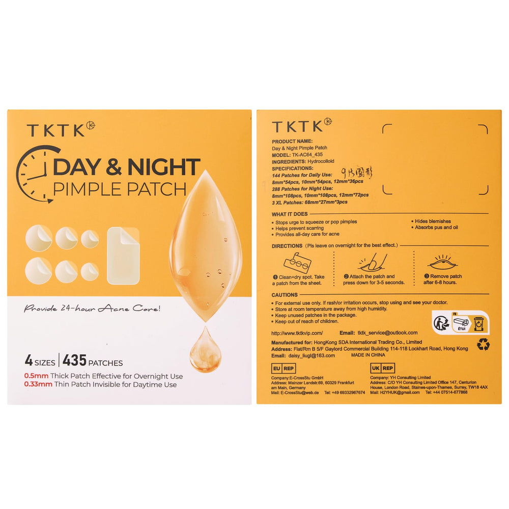 Bandajes hidrocoloide XL de TKTK, soporte para piel sensible.