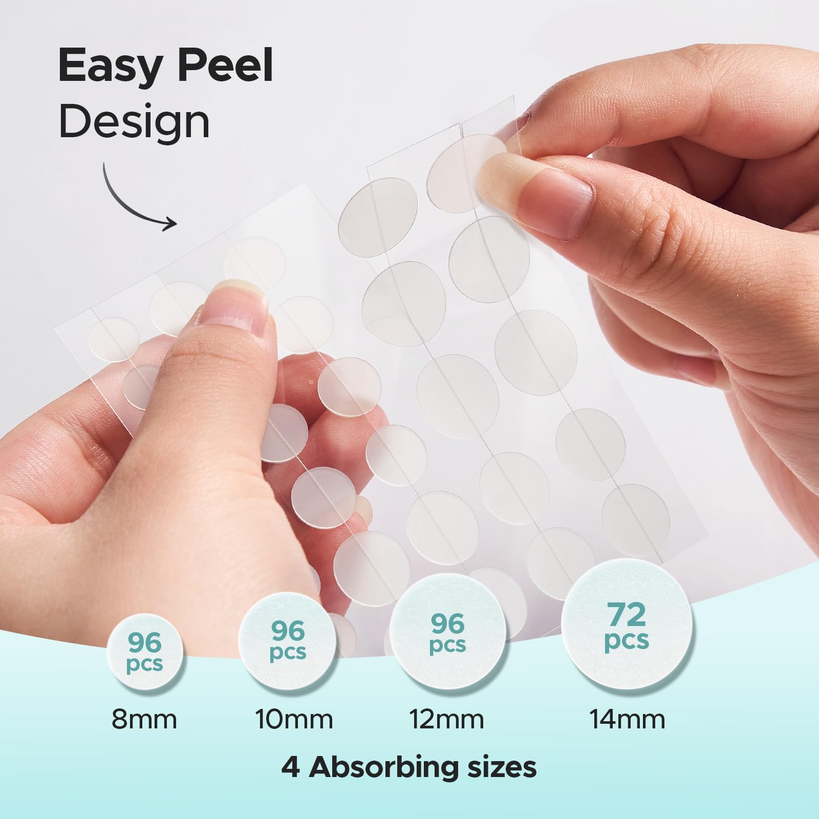 TKTK patch adheres securely on skin for overnight use.