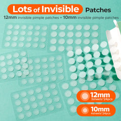 Parche TKTK absorción de grasa para piel mate