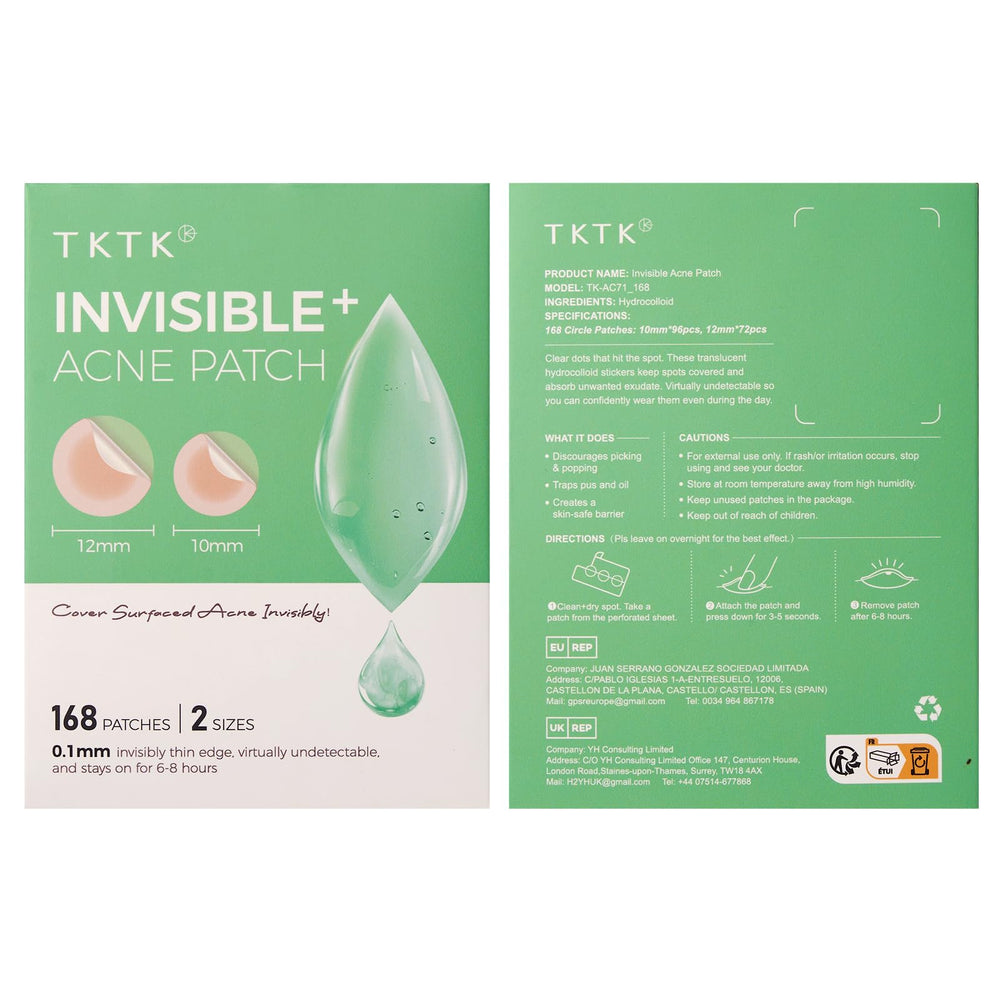 Parche TKTK cuidado de piel sensible sin fragancia