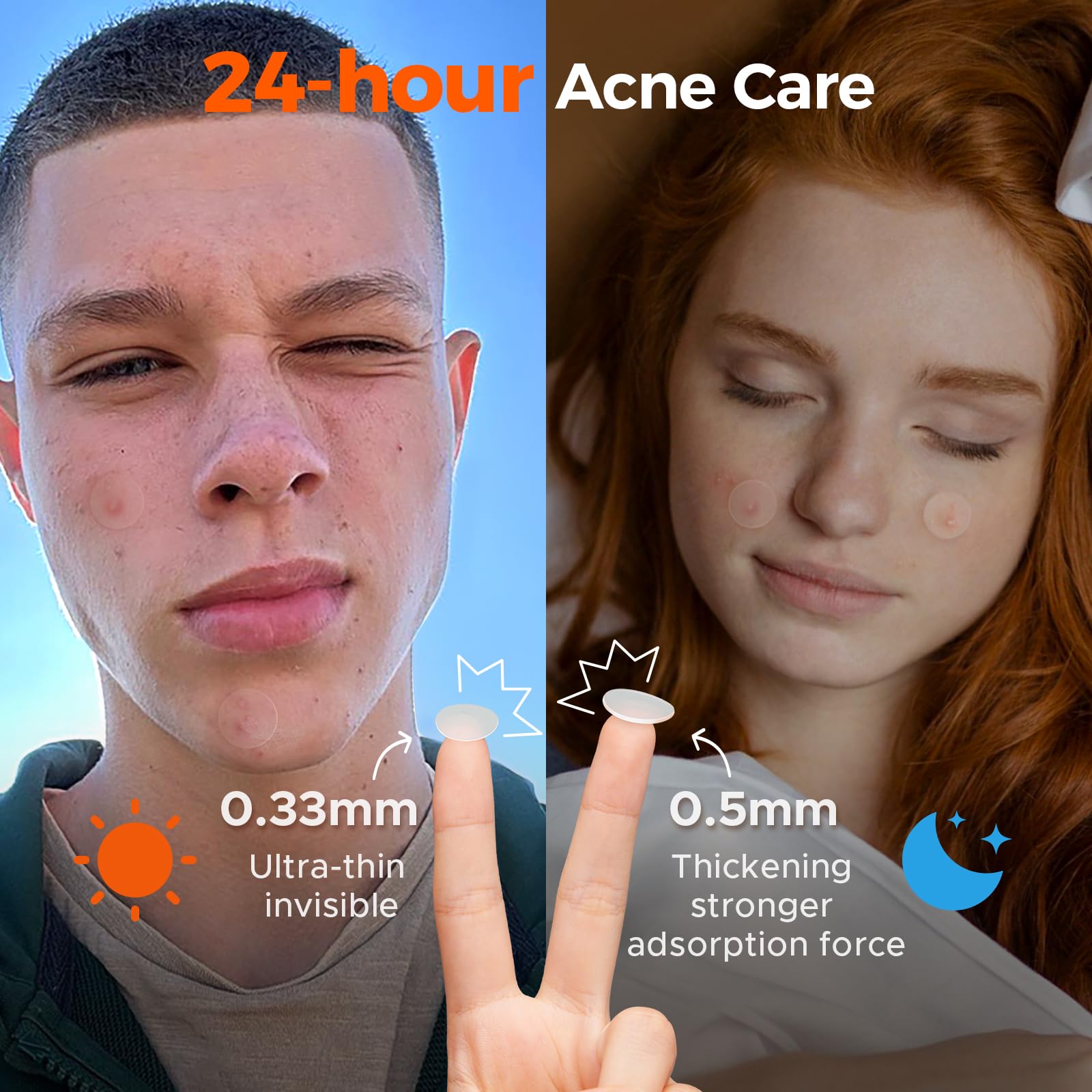 Parche TKTK con mayor absorción para reducir secreciones.