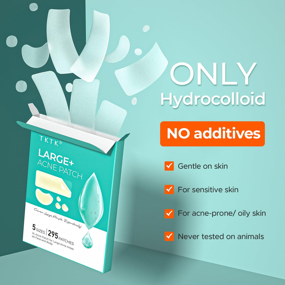 Parche TKTK 34x23 para áreas grandes, cobertura rápida de brotes.