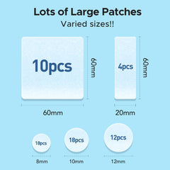 Parche TKTK para el cuello, cobertura XL para zonas extendidas.