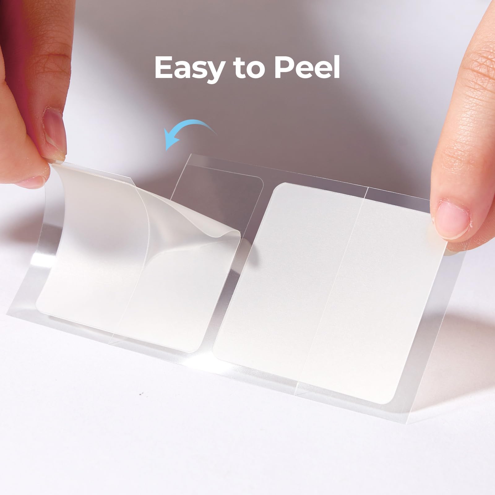 Adhesión rápida de parches TKTK para uso cómodo durante toda la noche.