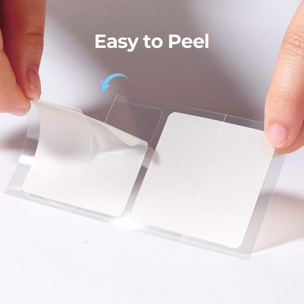 Adhesión rápida de parches TKTK para uso cómodo durante toda la noche.