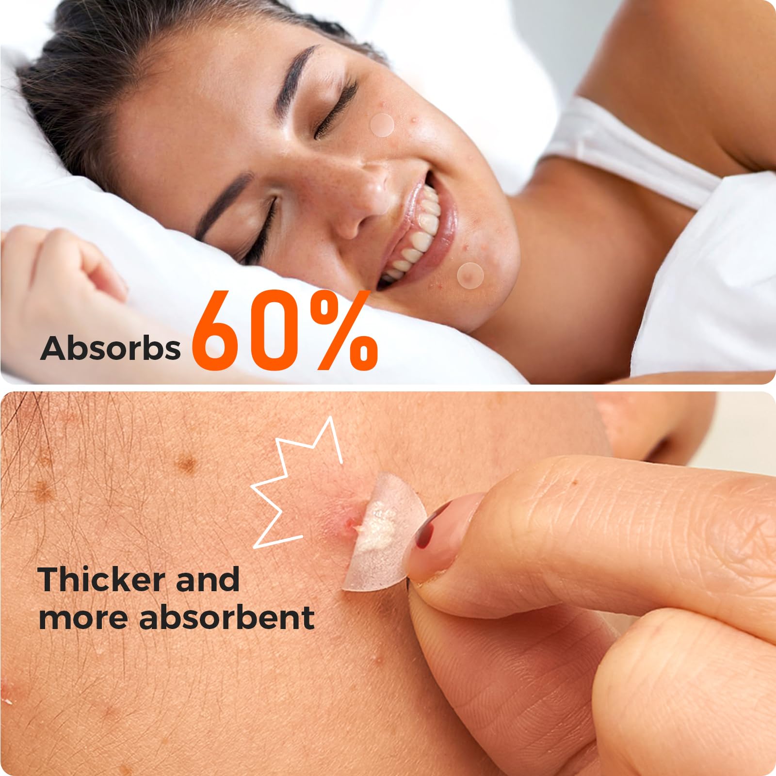 Parche TKTK noche 0,50 mm, mayor adherencia para tratamiento nocturno.