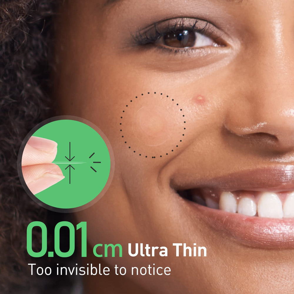 Parche TKTK bordes finos y mate para textura suave sobre la piel