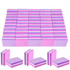 TKYZMS lima esponja uñas, 100-180 grit, doble cara para acabado uniforme.