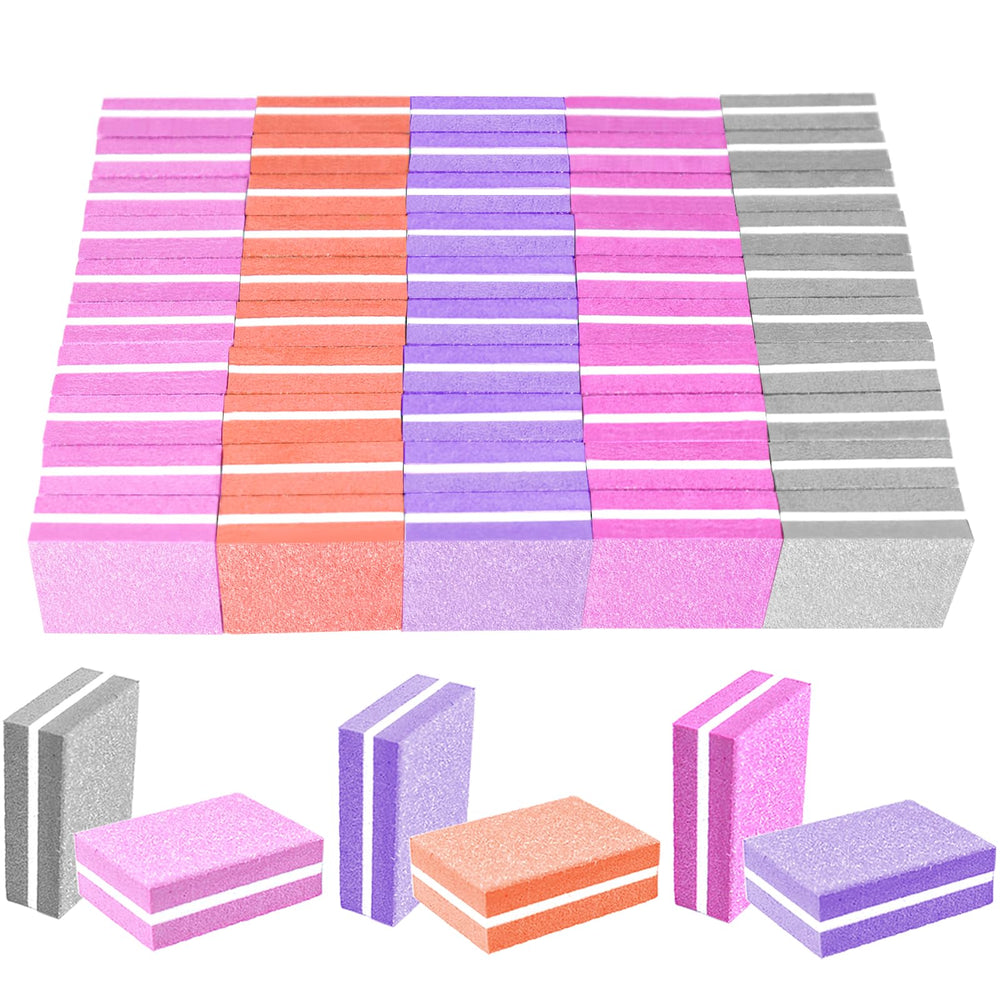 TKYZMS bloque lijado de uñas, vista frontal, ideal para manicura en casa