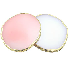 TKYZMS paleta de arte en resina blanca para uñas, ideal para mezclar esmaltes