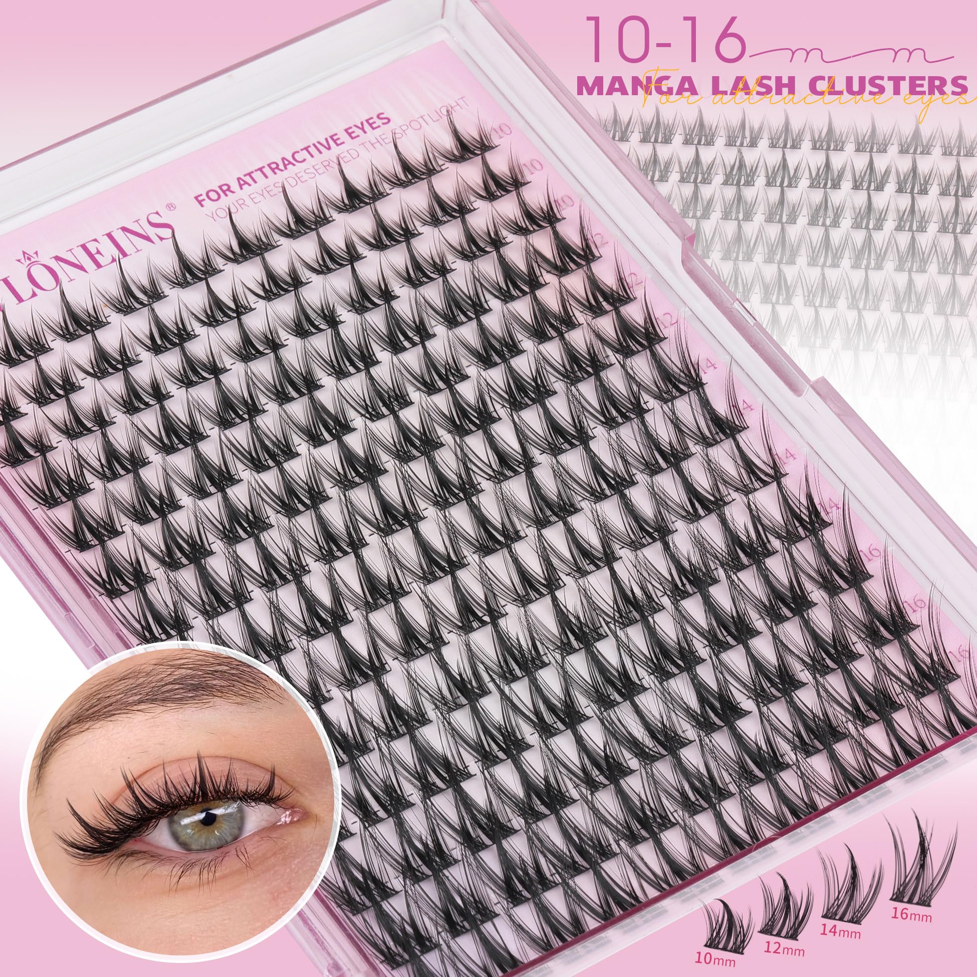 TNFVLONEINS 140 piezas para crear un look personalizado