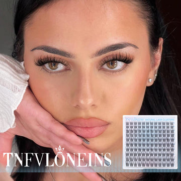 TNFVLONEINS agrupaciones con rizo duradero para un acabado natural.