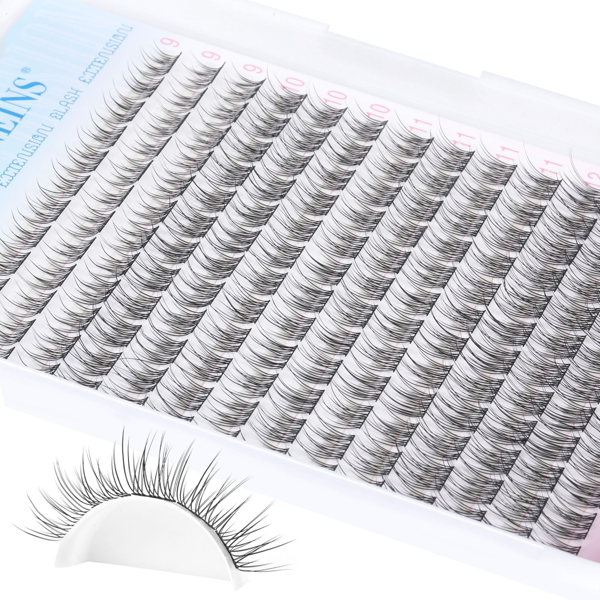 TNFVLONEINS kit completo para hacer extensiones pestanas en casa