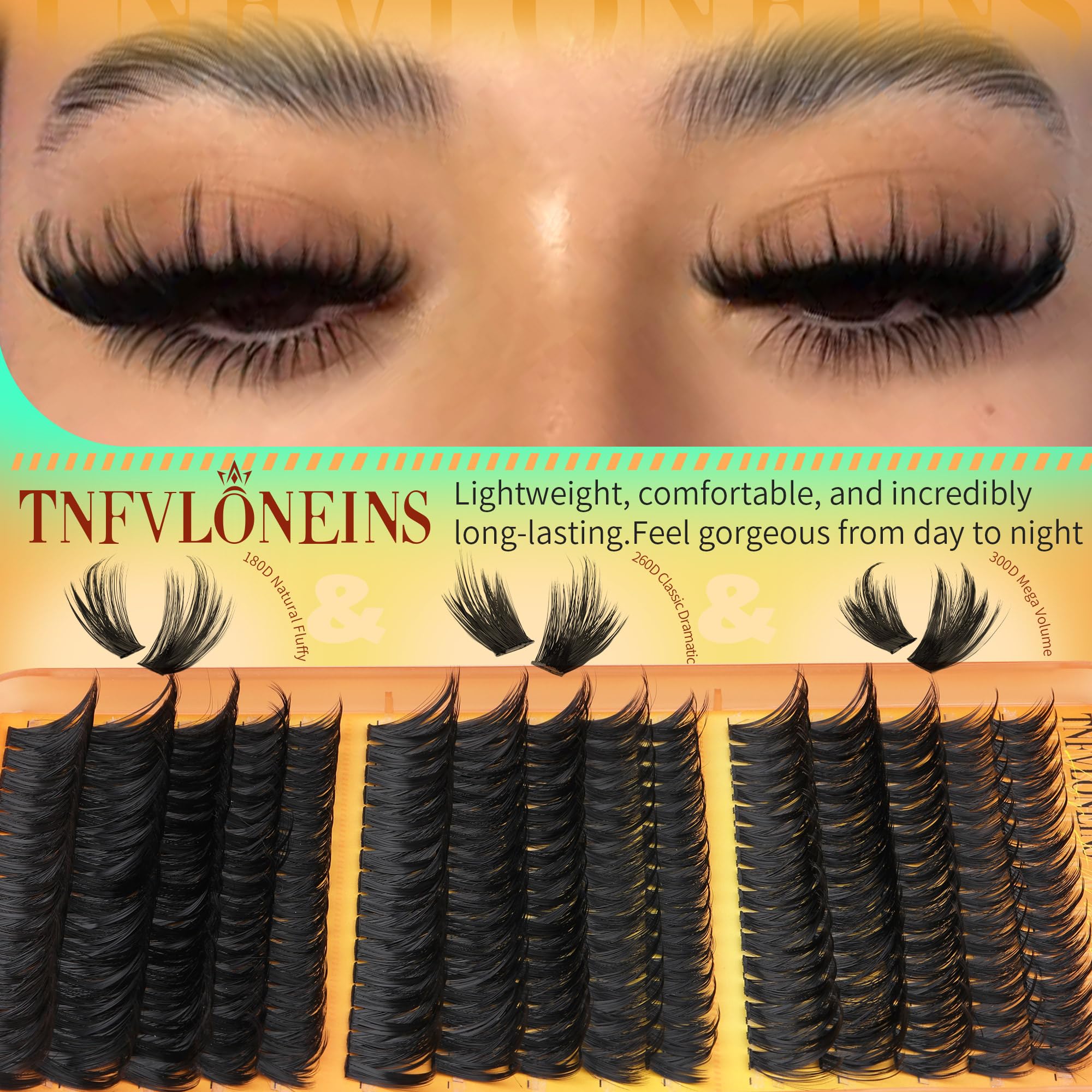 TNFVLONEINS: longitud 14-22 mm con espigas para dimensión.