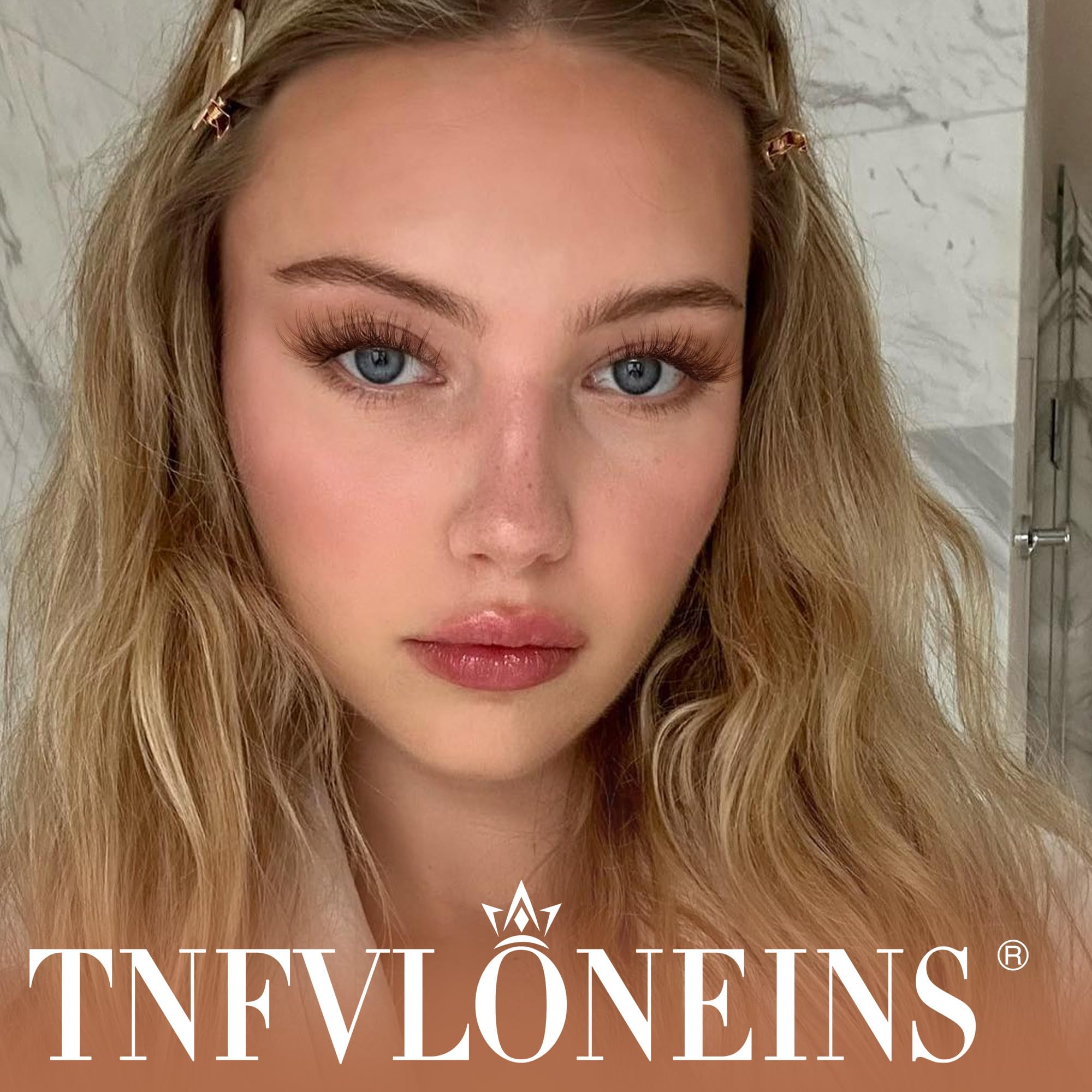 TNFVLONEINS racimos marrón mate con efecto esponjoso para acabado natural